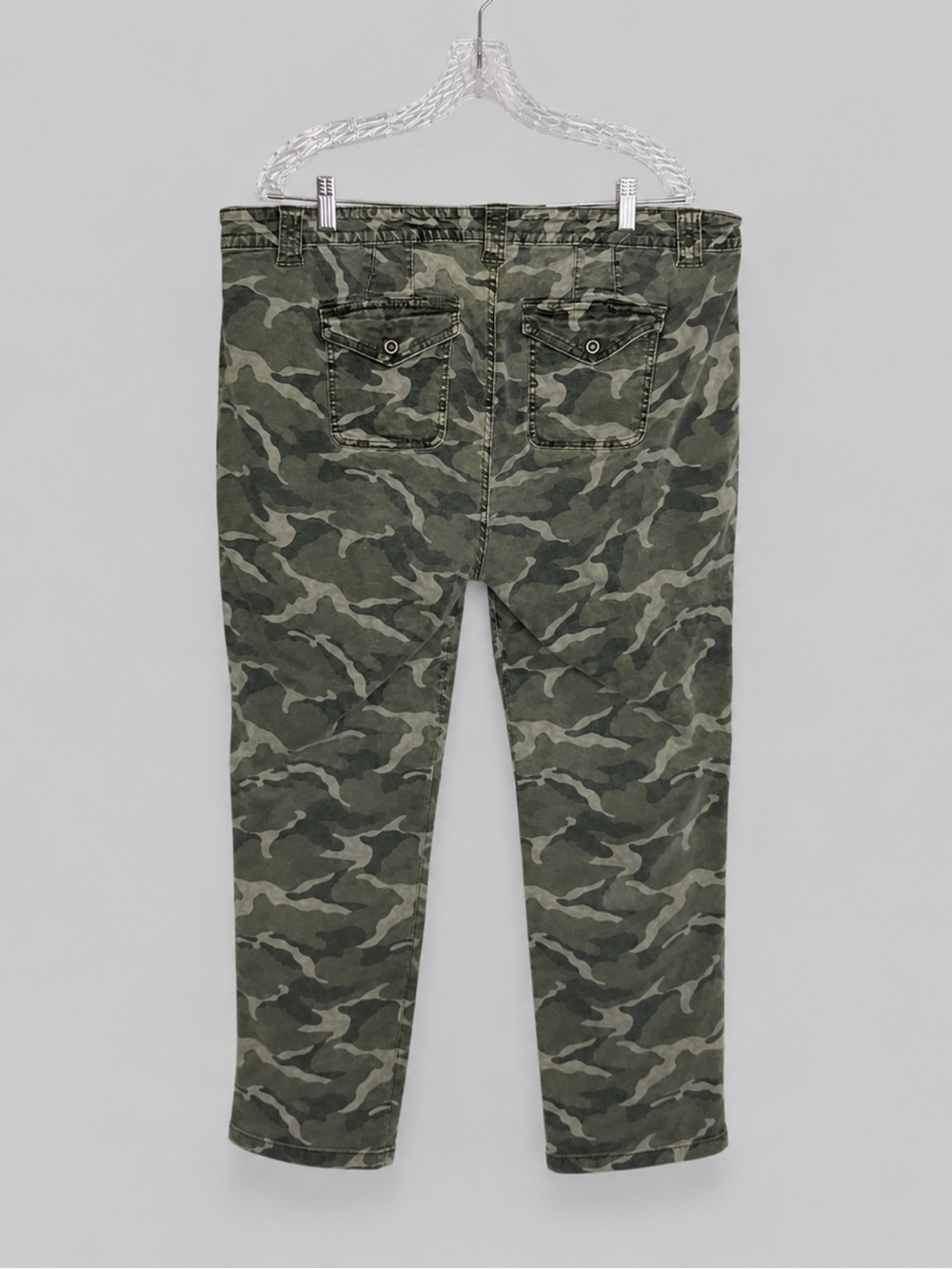 Torrid Olive Camo Ankle Pants - Picture 3 of 8
